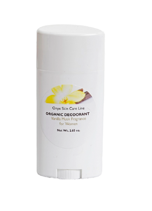 ORGANIC DEODORANT- VANILLA MUSK FRAGRANCE - FOR WOMEN ITEM CODE: 647535806792