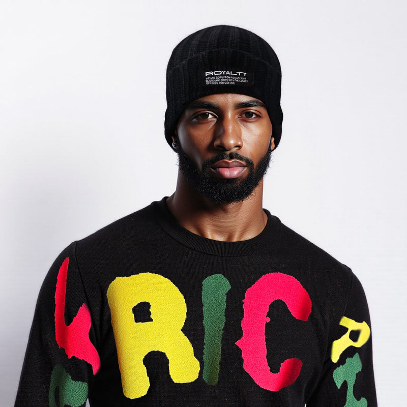 Long sleeve Unisex sweater- ROYALTY
