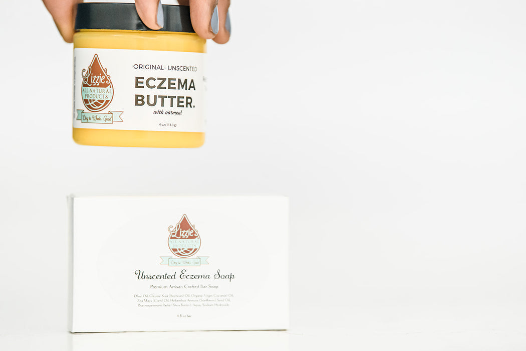 Lizzies Eczema Butter & Oatmeal Soap Bundle