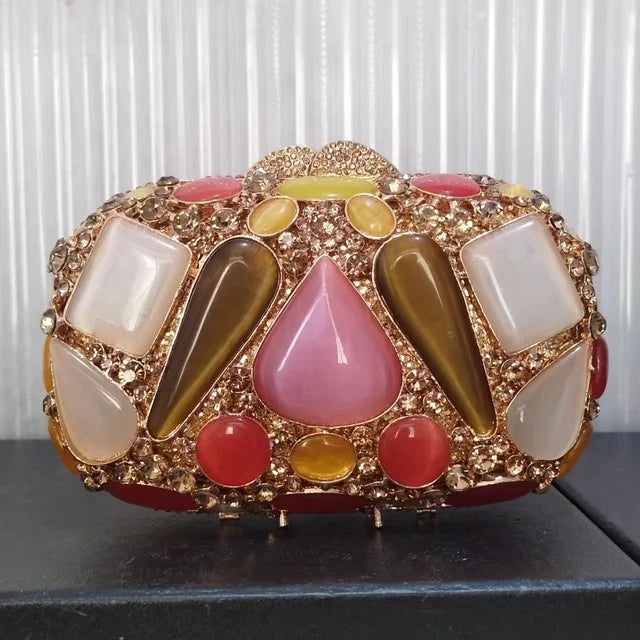 Big Stones Evening Clutch Bag