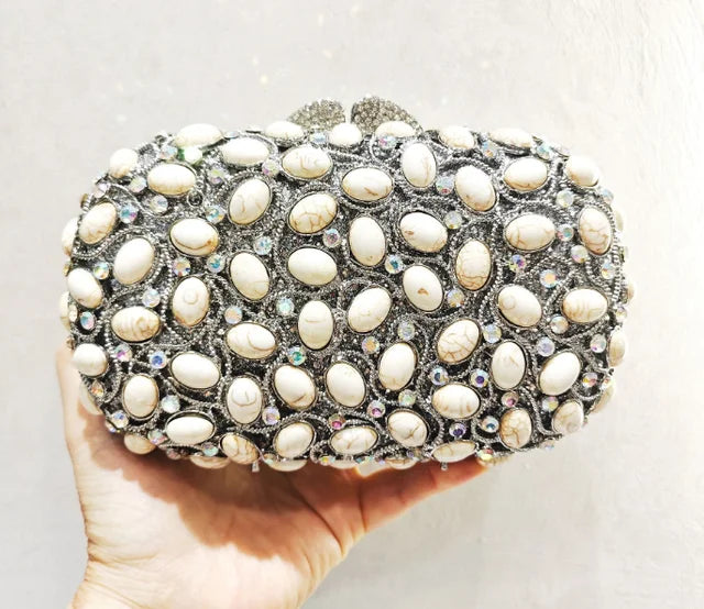 Big Stones Evening Clutch Bag