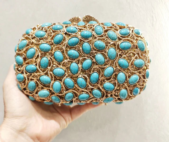 Big Stones Evening Clutch Bag