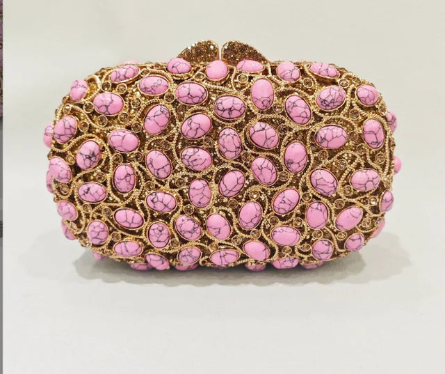 Big Stones Evening Clutch Bag