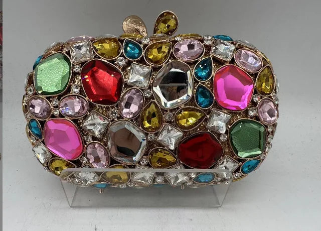 Big Stones Evening Clutch Bag