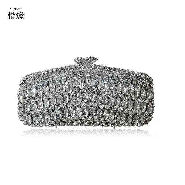 Crystal Clutch Handbag