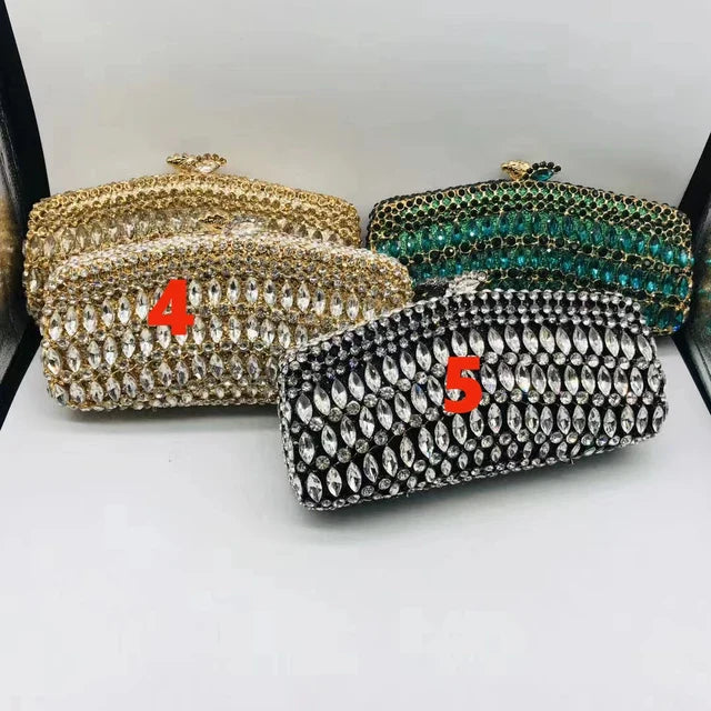 Crystal Clutch Handbag