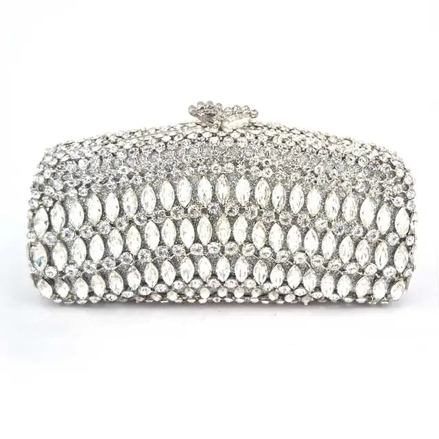 Crystal Clutch Handbag