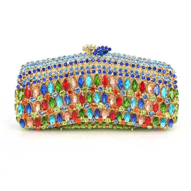 Crystal Clutch Handbag