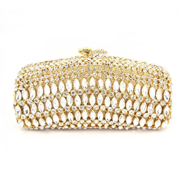 Crystal Clutch Handbag