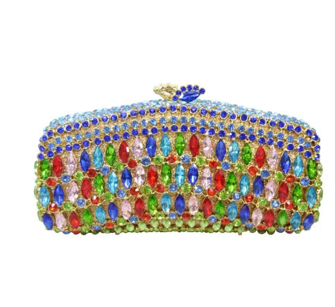 Crystal Clutch Handbag