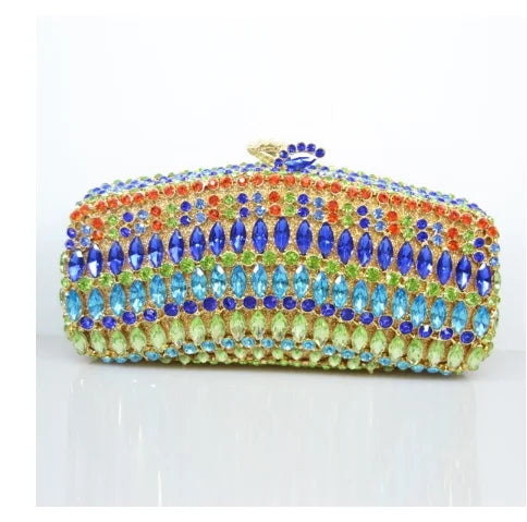 Crystal Clutch Handbag