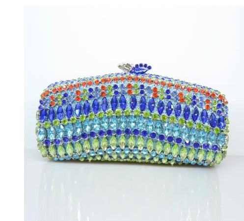 Crystal Clutch Handbag