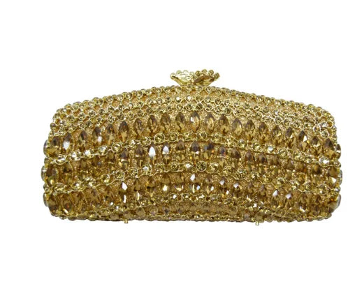 Crystal Clutch Handbag