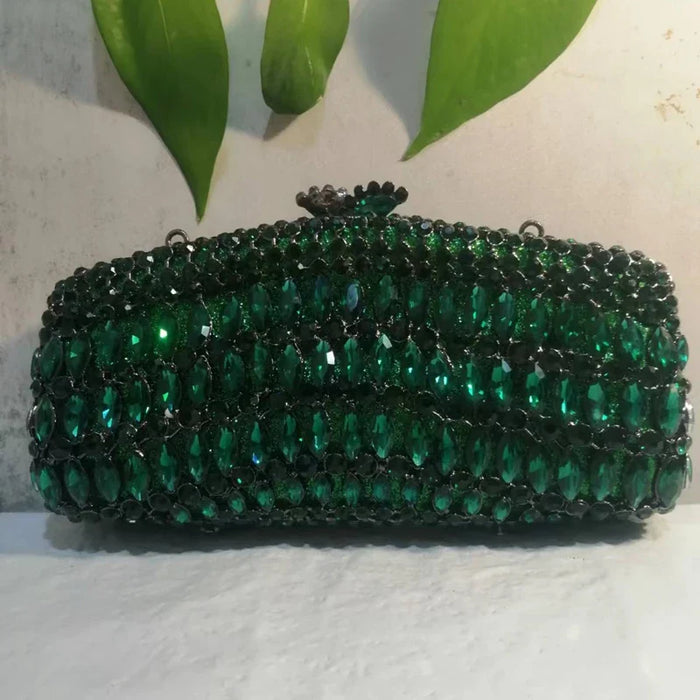 Crystal Clutch Handbag