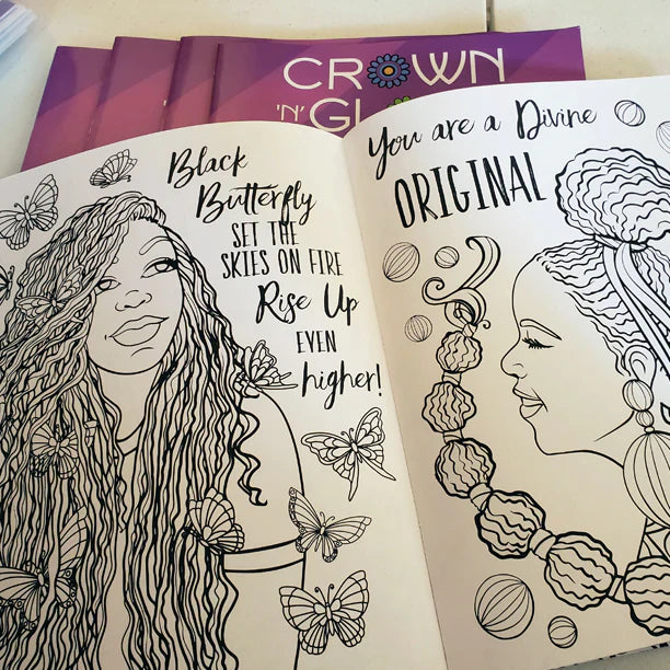 Crown N Glory Coloring Book