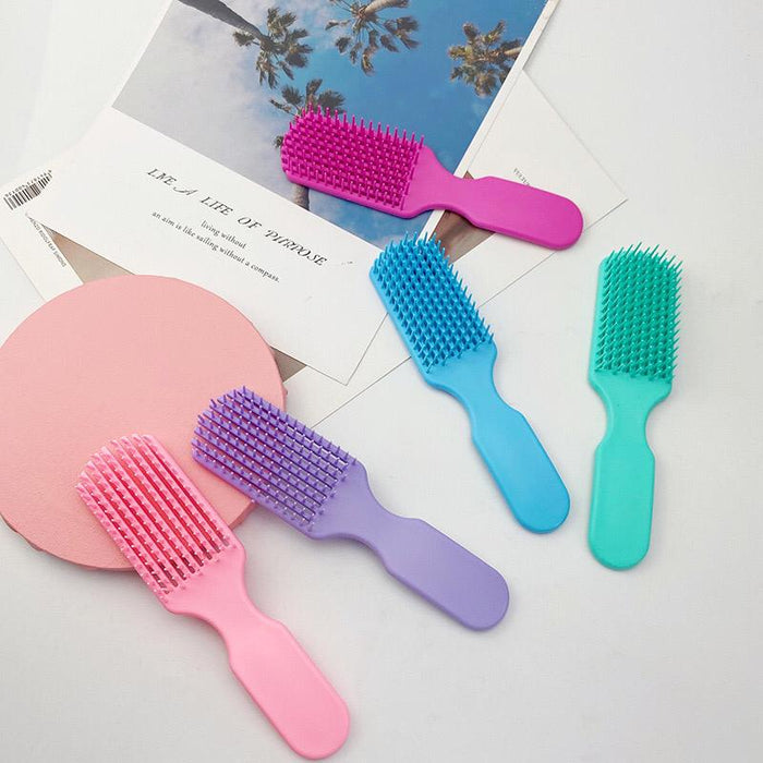 Flexible Curl Clumping Detangling Brush|Enhance Your Curl Definition