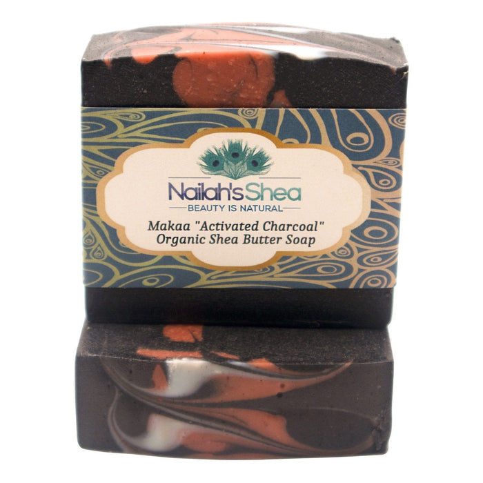 Makaa (Activated Charcoal) Shea Butter Soap