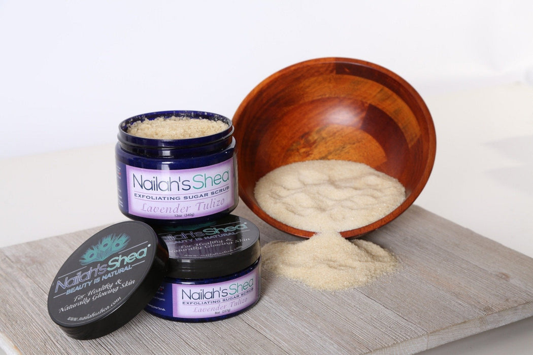 Nailah's Shea Lavender Exfoliating Sugar Scrub