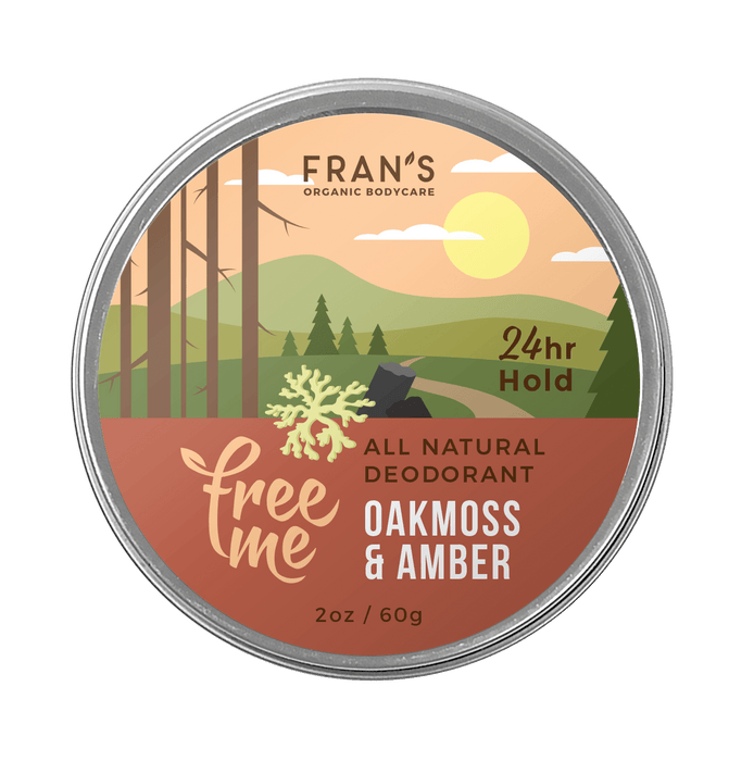 FreeMe Deodorant Oakmoss & Amber