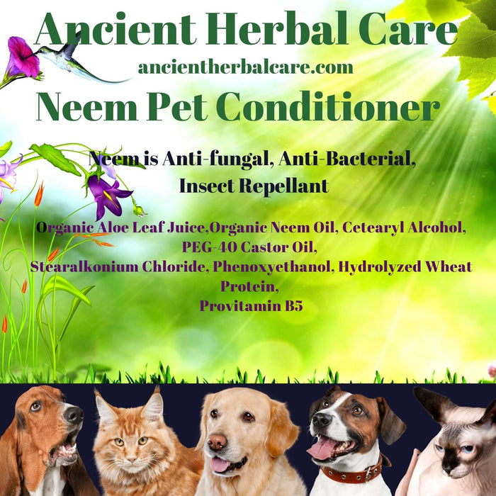 Neem PET leave in Conditioner (8 oz)