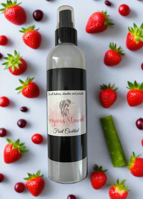 Made to Order Fruit Cocktail Leave In Detangling Refreshing Spray| Detangle and rewet those strands with ease