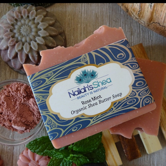 Rose Mint Shea Butter Soap