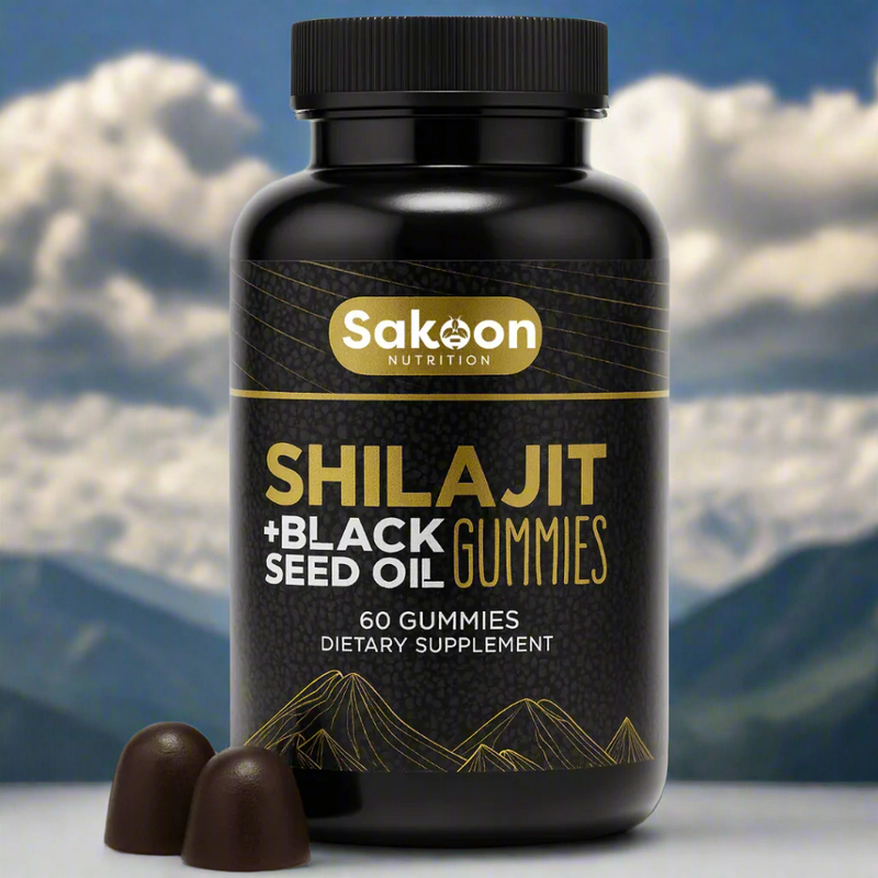 Himalayan Shilajit Gummies with Black Seed Oil