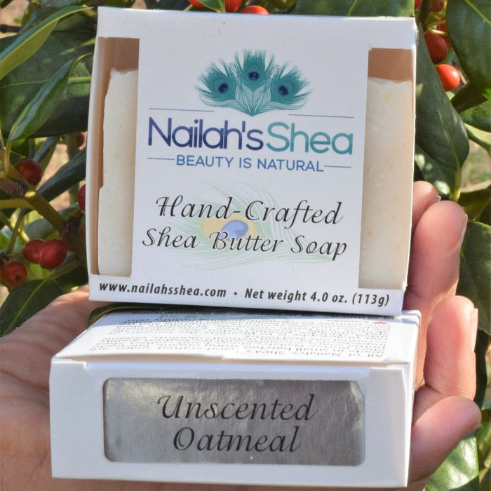 Unscented Oatmeal Shea Butter Soap