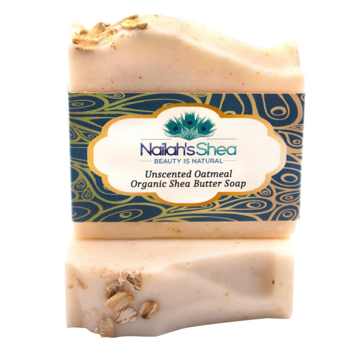 Unscented Oatmeal Shea Butter Soap