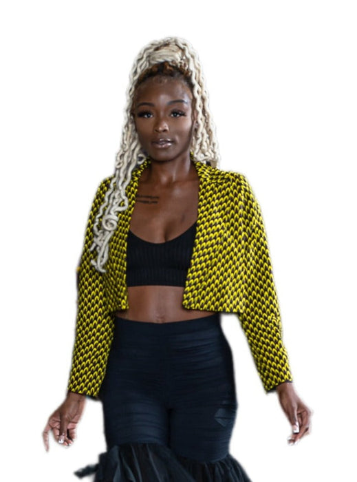 Amaka Crop Top Blazer