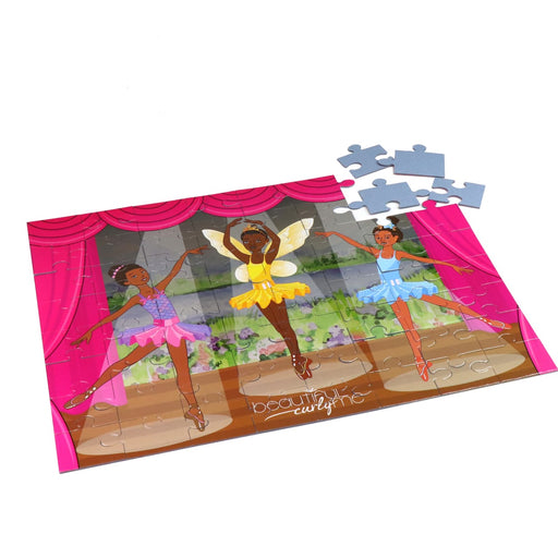 Beautiful Brown Ballet - 64 Piece STEAM Jigsaw Puzzle-Puzzles-Beautiful Curly Me