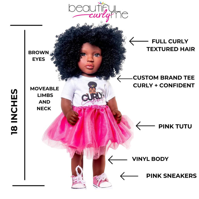 Beautiful Curly Me Leyla Doll - Oprah's Favorite Things Feature