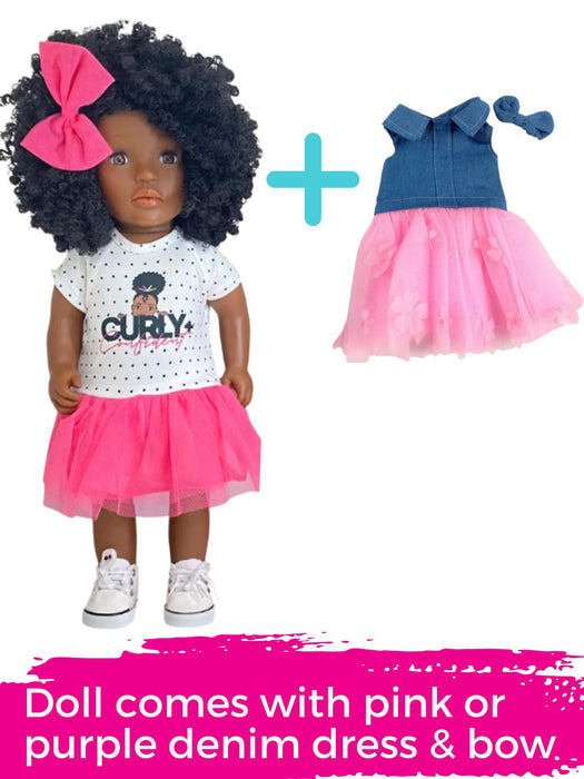 Beautiful Curly Me Leyla Doll - Oprah's Favorite Things Feature