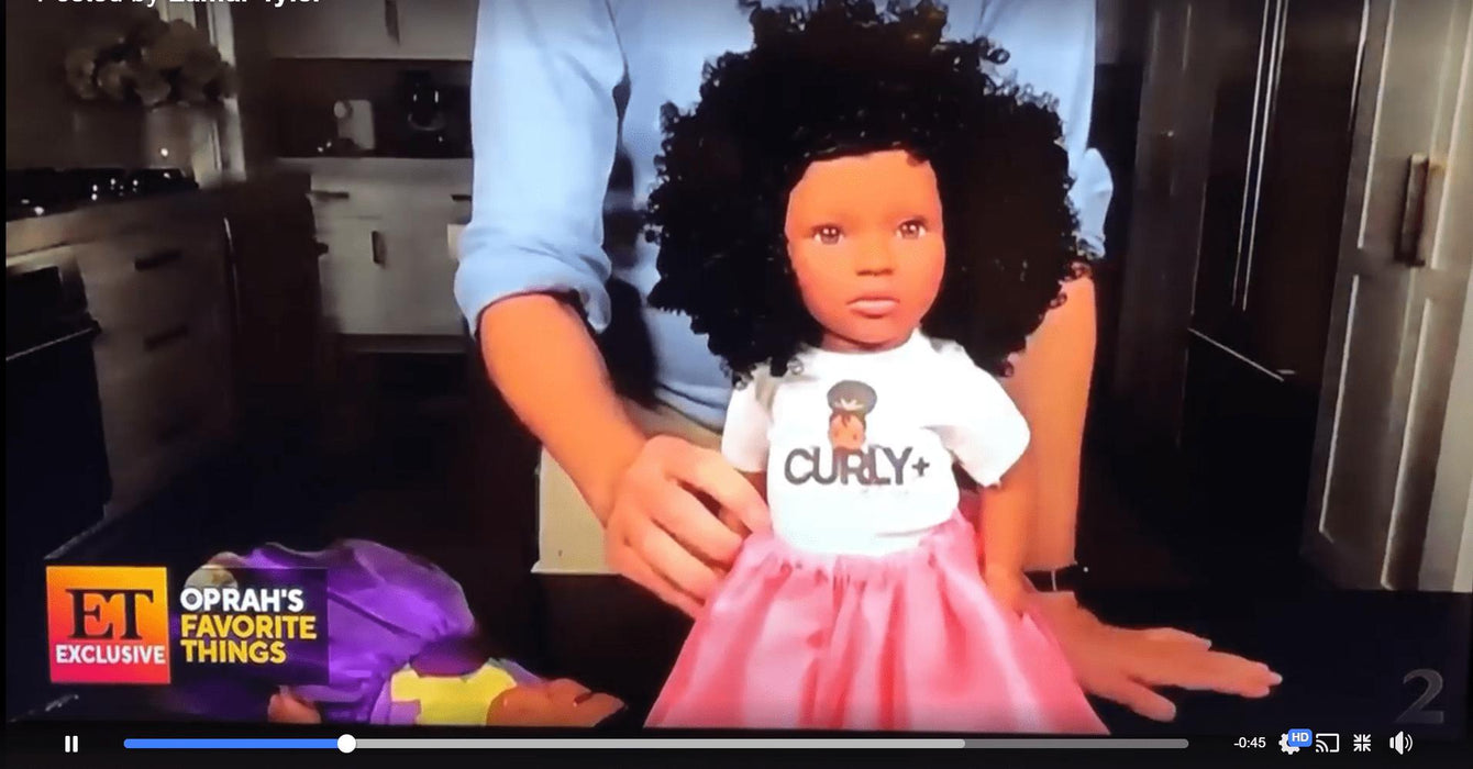 Beautiful Curly Me Leyla Doll - Oprah's Favorite Things Feature